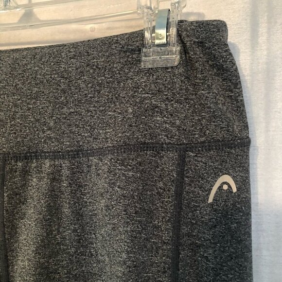 Head Leggings with  Sheer Mesh Trim Ladies Med - Picture 3 of 12